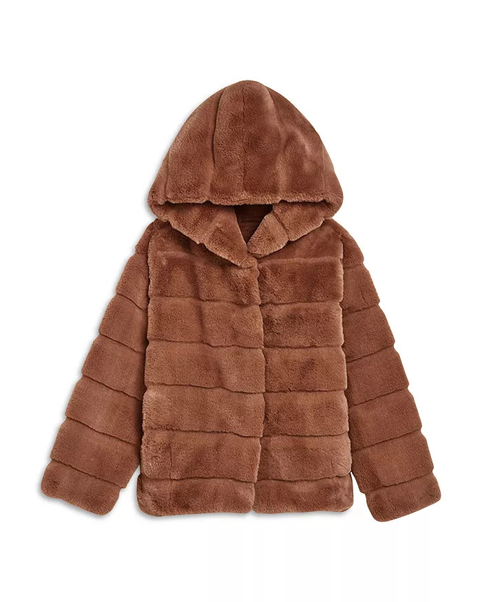 Unisex Faux Fur Hooded Jacket - Little Kid, Big Kid | Bloomingdale's (US)