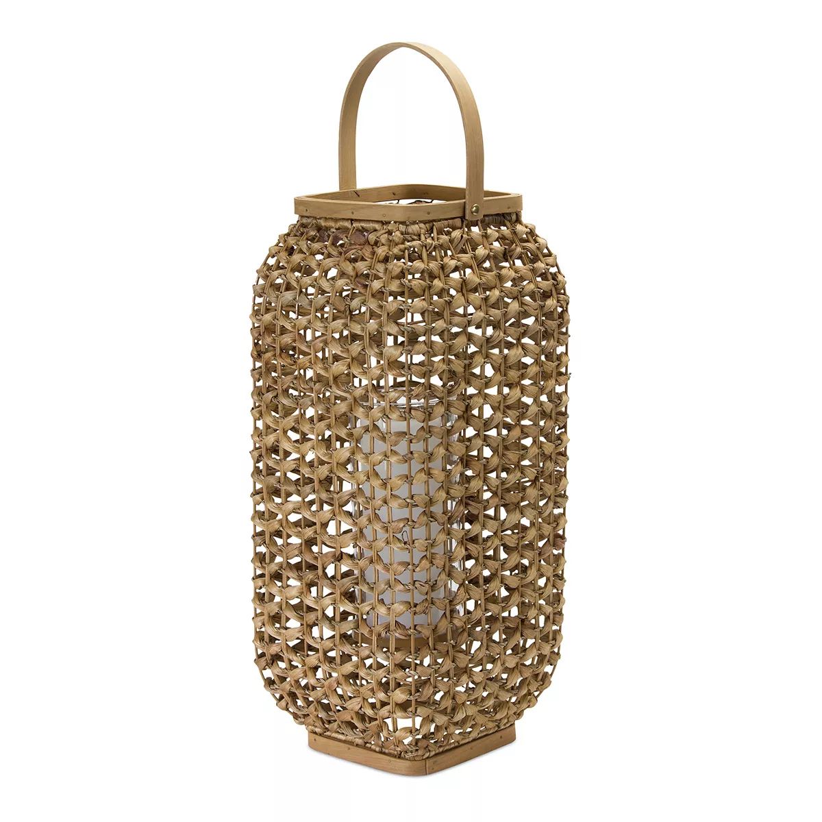 Wicker Tall Lantern Floor Decor | Kohl's