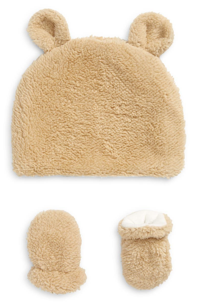 Tucker + Tate Baby Bear Hat & Mittens Set (Baby) | Nordstrom | Nordstrom