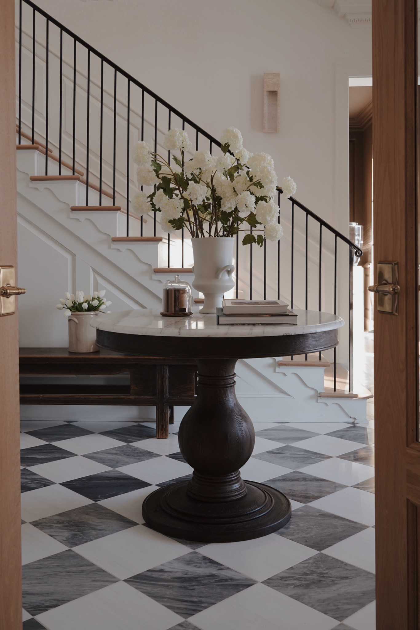 “DESIGN20” for $20 of $100+ 
Shown: 8 snowball stems (would get 10)
2 bundles of faux tulips

#LTKsalealert #LTKhome #LTKSpringSale