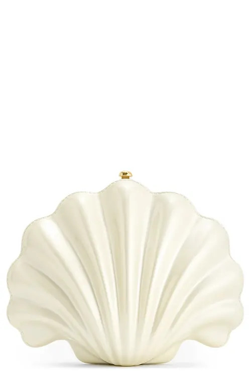 JW PEI Maisie Shell Clutch Bag in Ivory at Nordstrom | Nordstrom