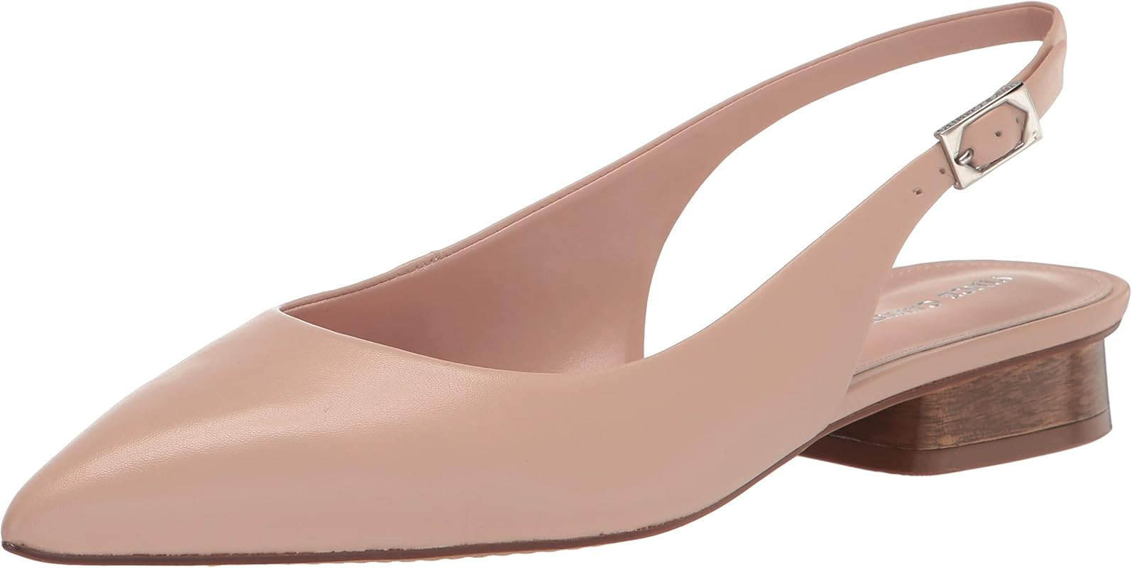 Vince Camuto Women's Jesander Buckle Flat Loafer | Amazon (US)