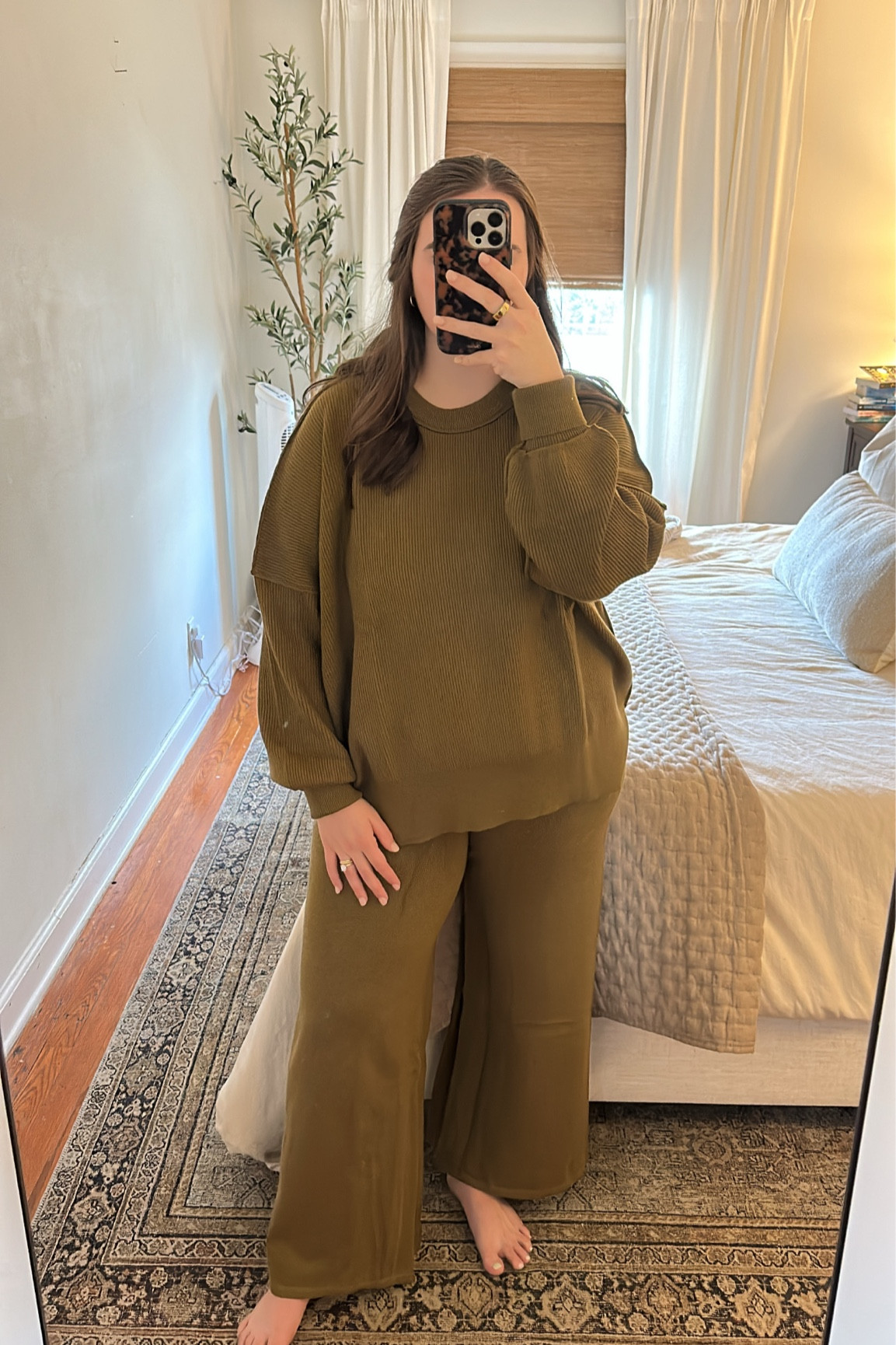 wearing an XL in the color olive!

#LTKstyletip #LTKfindsunder100 #LTKmidsize