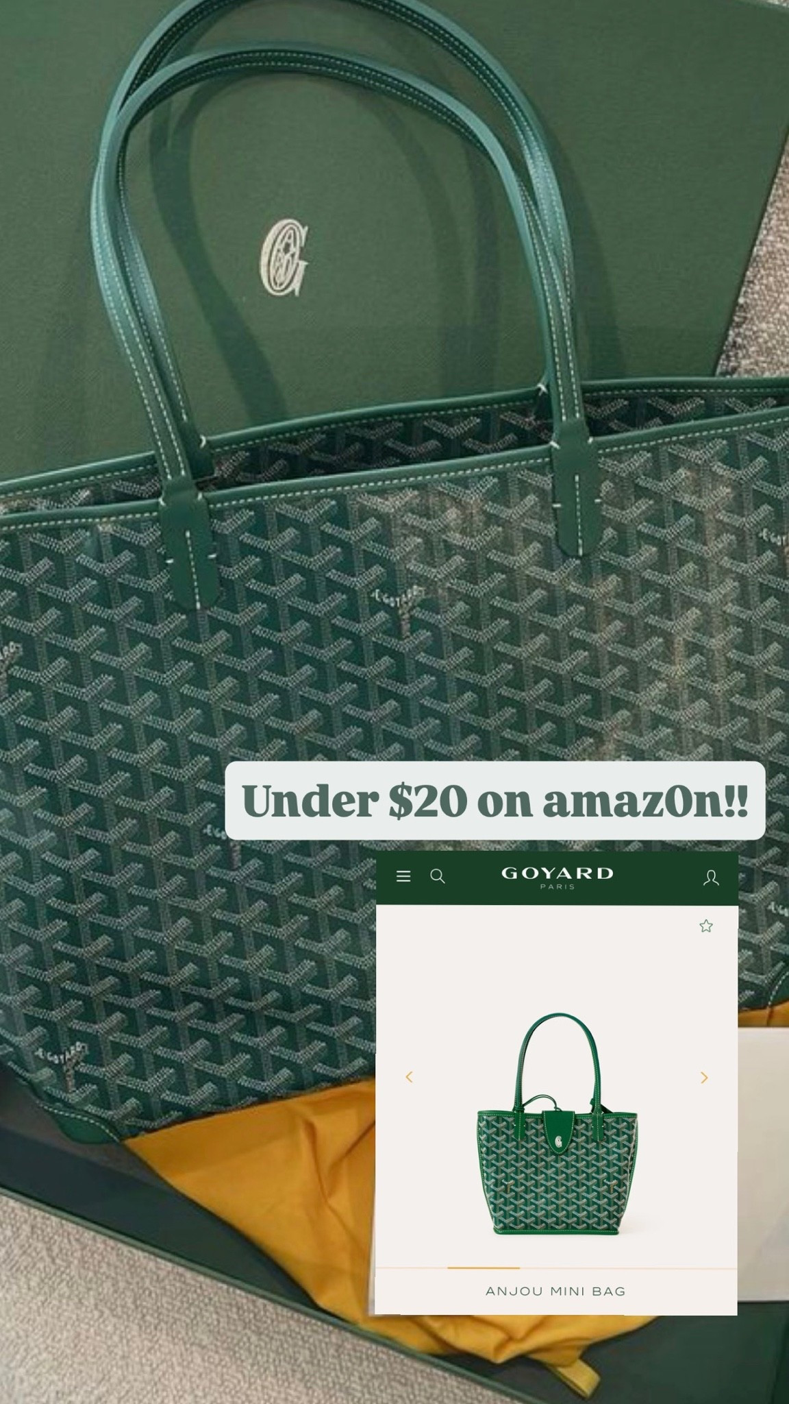 Goyard bag
Amazon look for less
Fashion finds
OOTD
Fall fashion
Tote bag

#LTKsummer #LTKtravel #LTKstyletip