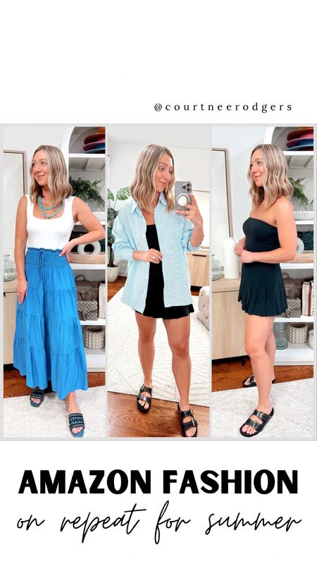 💙Amazon Fashion pieces I personally highly recommend that you can wear on repeat all Summer long! ☀️🙌🏻 Which piece is your favorite? 💁🏼‍♀️ Wearing a size small in everything! You can shop it all via the link in my bio > Shop my Reels/IG Posts ➡️

Amazon Fashion, Basics, Summer Fashion 

#LTKSaleAlert #LTKFindsUnder100 #LTKStyleTip