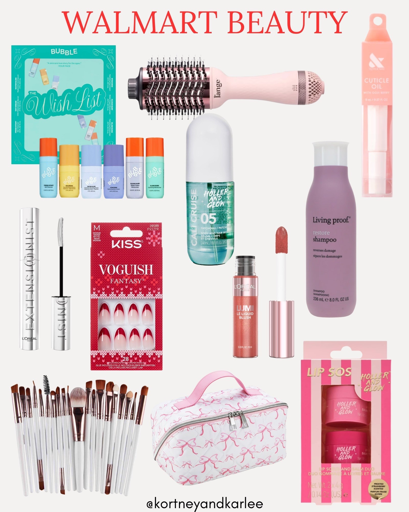 Walmart Beauty!

Kortney and Karlee | #kortneyandkarlee #LTKfindsunder50 #LTKfindsunder100 #LTKtravel 