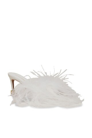 The New Arrivals by Ilkyaz Ozel Medusa Mule 90 in White from Revolve.com | Revolve Clothing (Global)