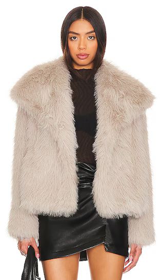Lynx Faux Fur Coat | Revolve Clothing (Global)