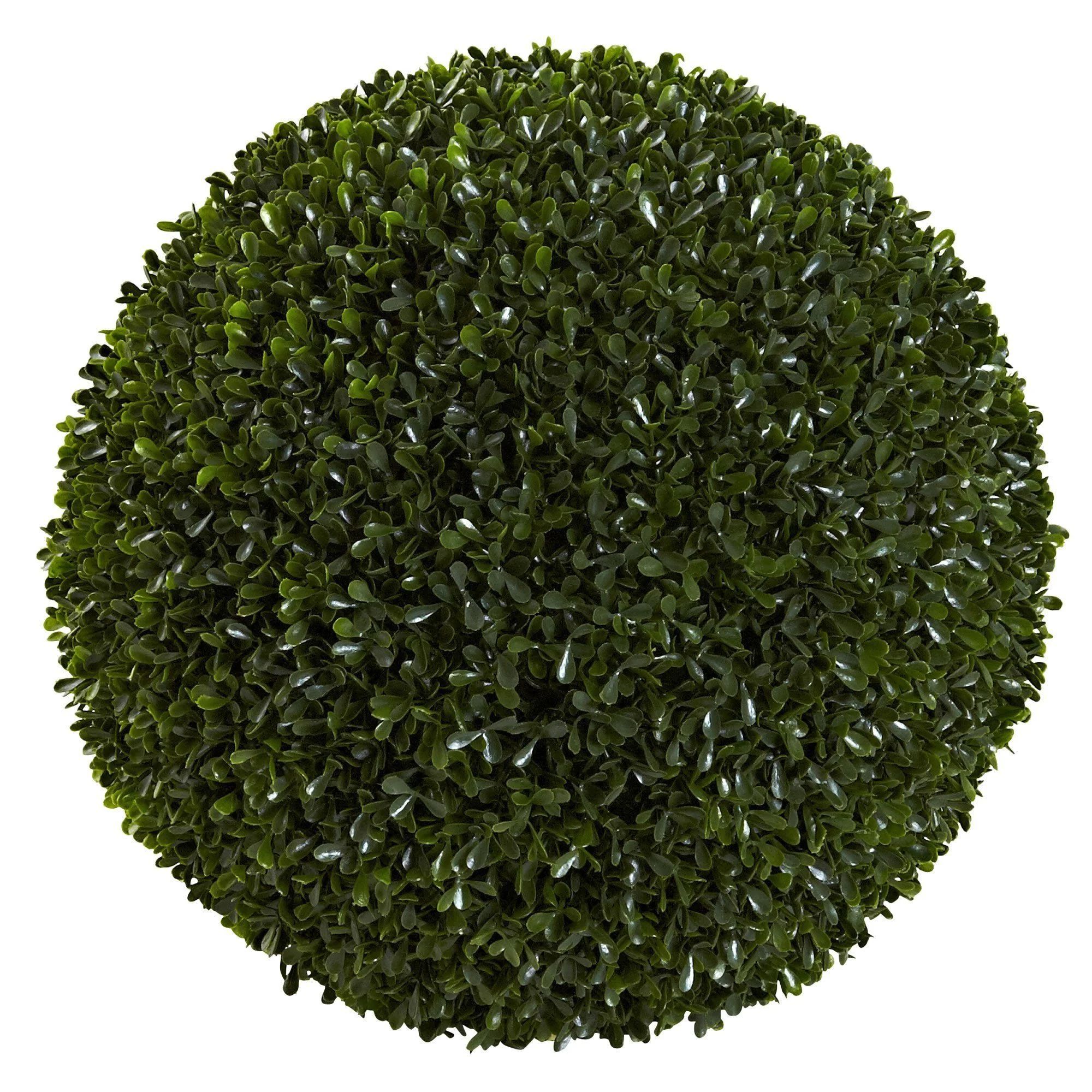 14” Boxwood Ball (Indoor/Outdoor) | Nearly Natural | Nearly Natural