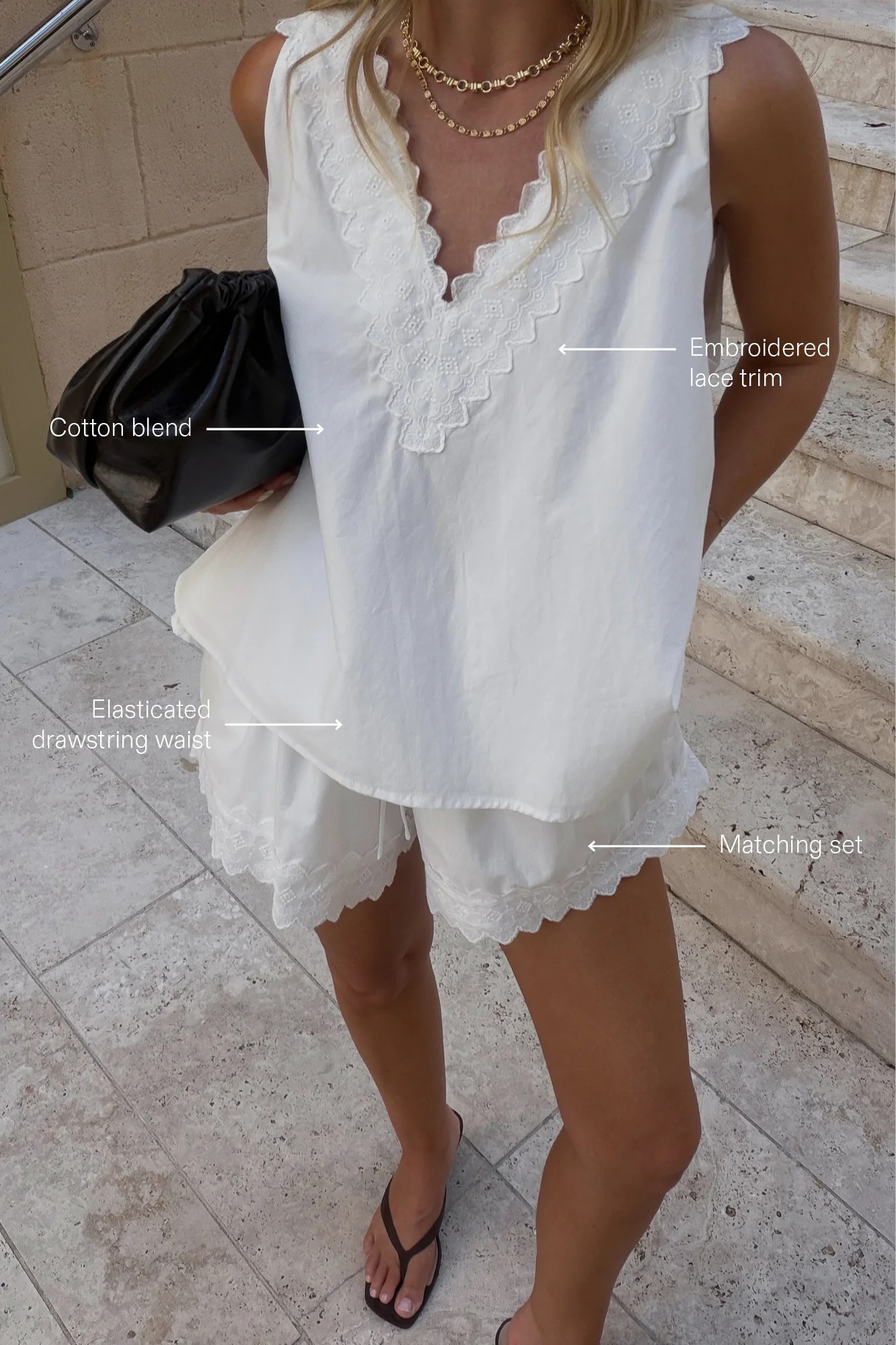 ANNABEL WHITE SHORTS | DISSH