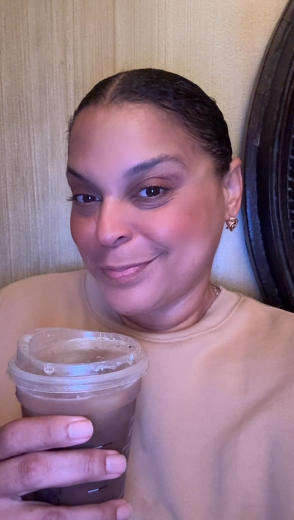 A comfy camel colored sweatsuit is what fall coffee run dreams are made of
Sweatsuit Two Piece Set Gold Knot Earrings Studs UGG boots 

#LTKMidsize #LTKFindsUnder100 #LTKStyleTip