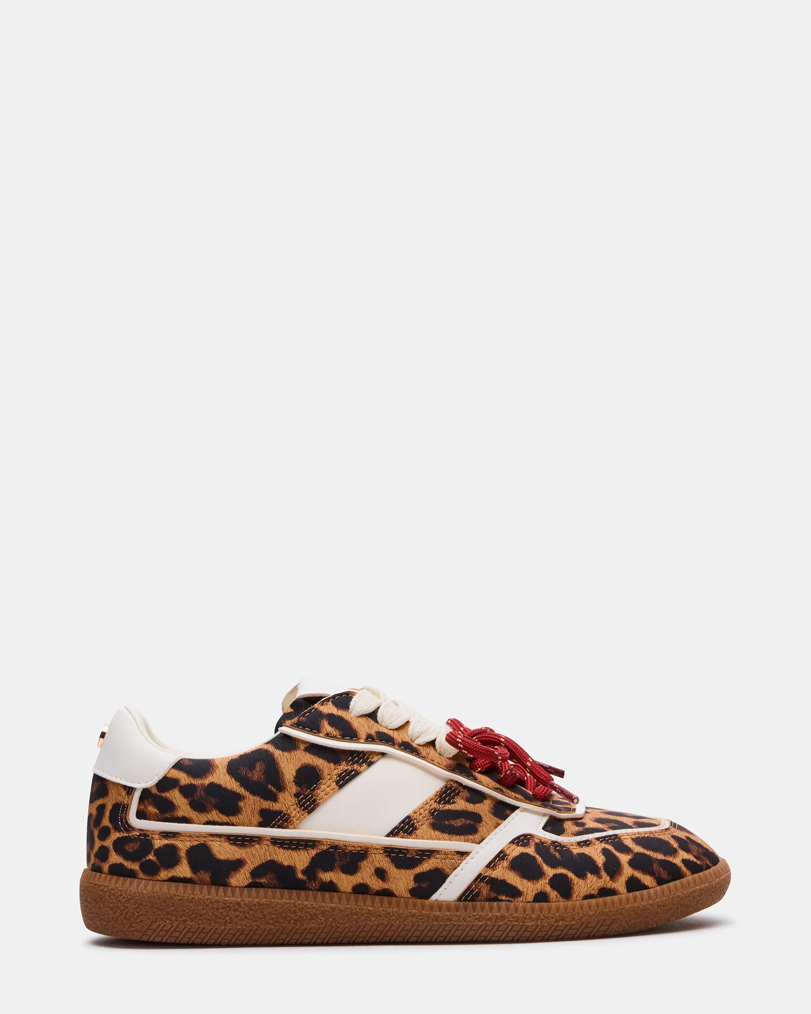 SPORTY Leopard Low-Top Lace-Up Women's Sneaker | Steve Madden (US)