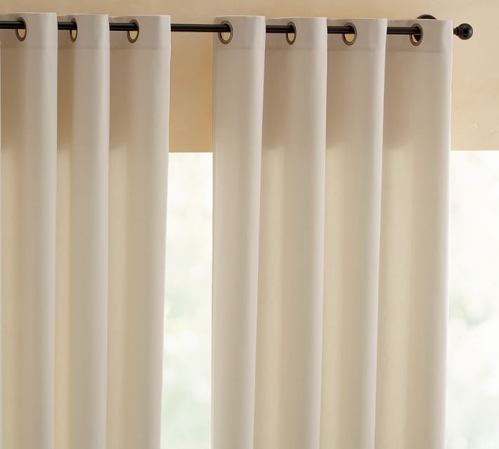 Outdoor Grommet Curtain | Pottery Barn (US)