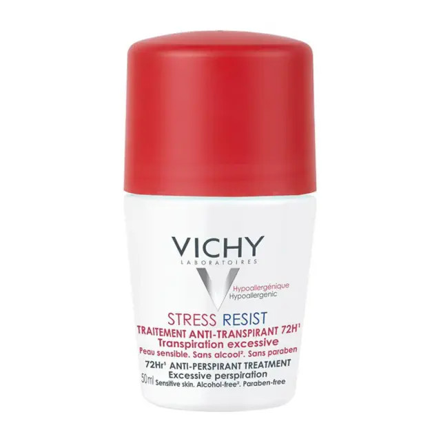 Desodorante Antitranspirante Roll-On Vichy Stress Resist Feminino 72h 50ml | DrogaRaia (BR)
