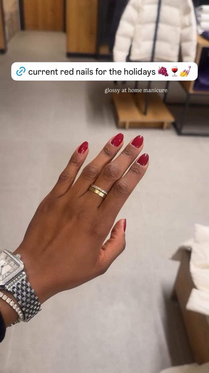 The perfect red nail polish for the holiday season! I love this shade of red from Essie - it’s the perfect DIY mani color for Christmas and New Year’s Eve. Linking this beauty product from Target below! … 

For more links to christmas tablescape, perfume, area rug finds, puffer vest styles, follow me on LTK! ✨

#LTKHoliday #LTKgrwm #LTKGiftGuide
