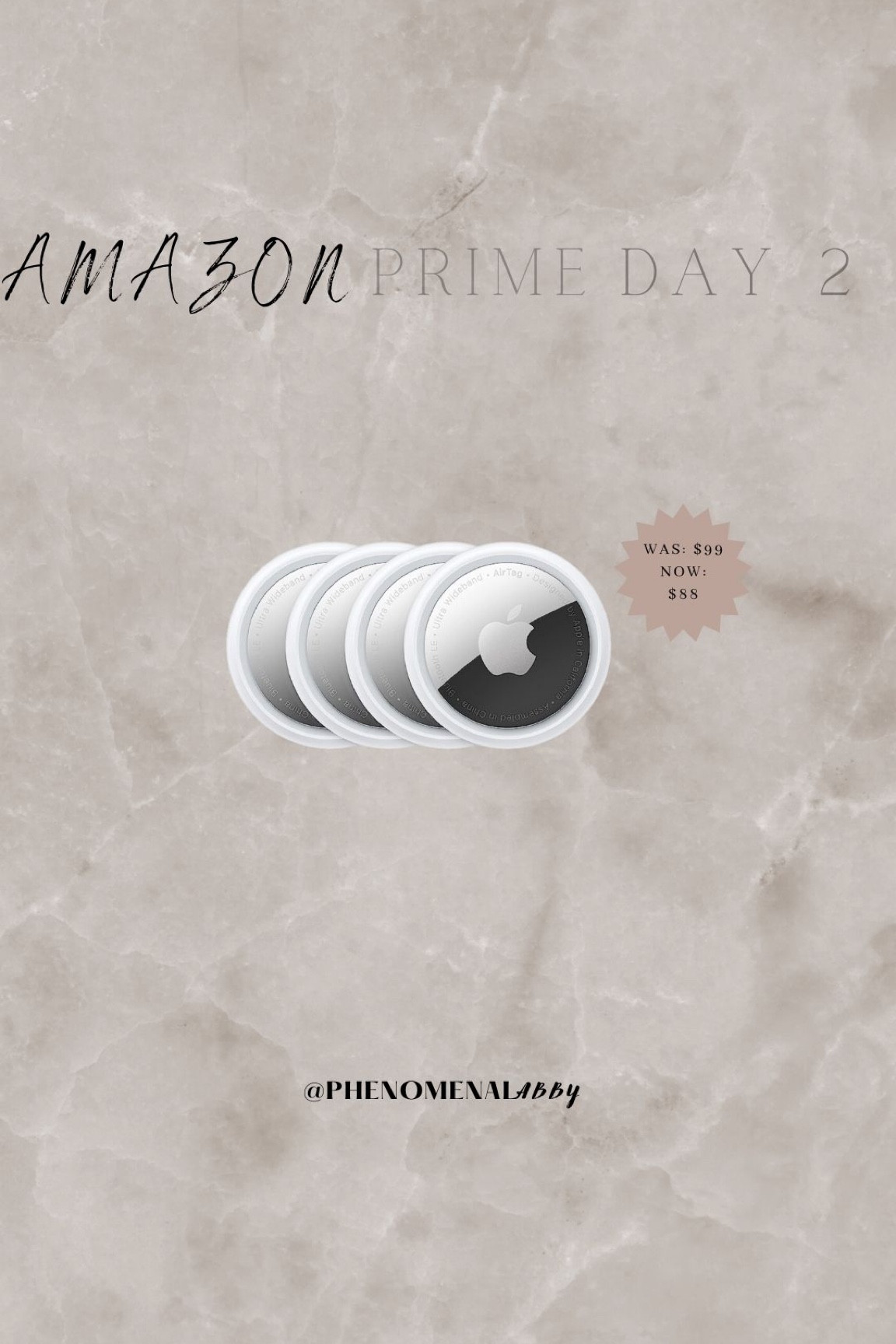 4-Pack of Apple AirTags

#LTKxPrimeDay #LTKsalealert