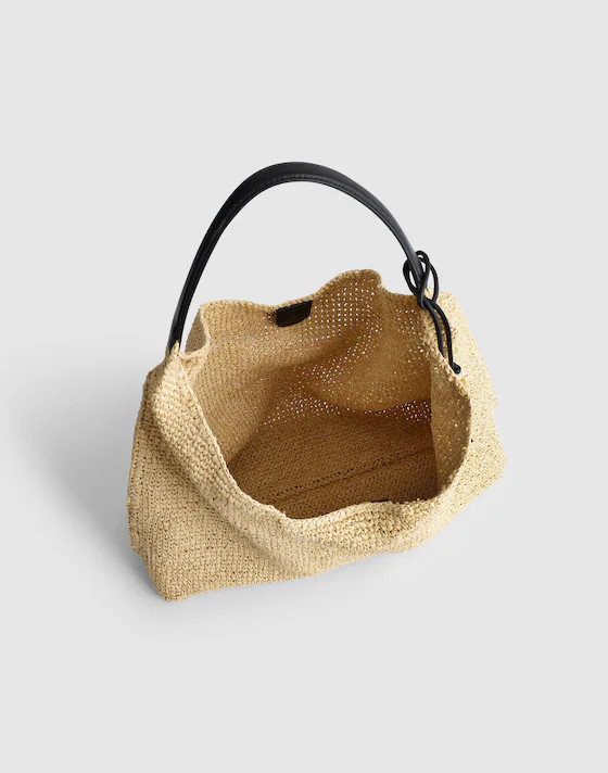 The Mylie Shoulder Bag in Straw | Madewell