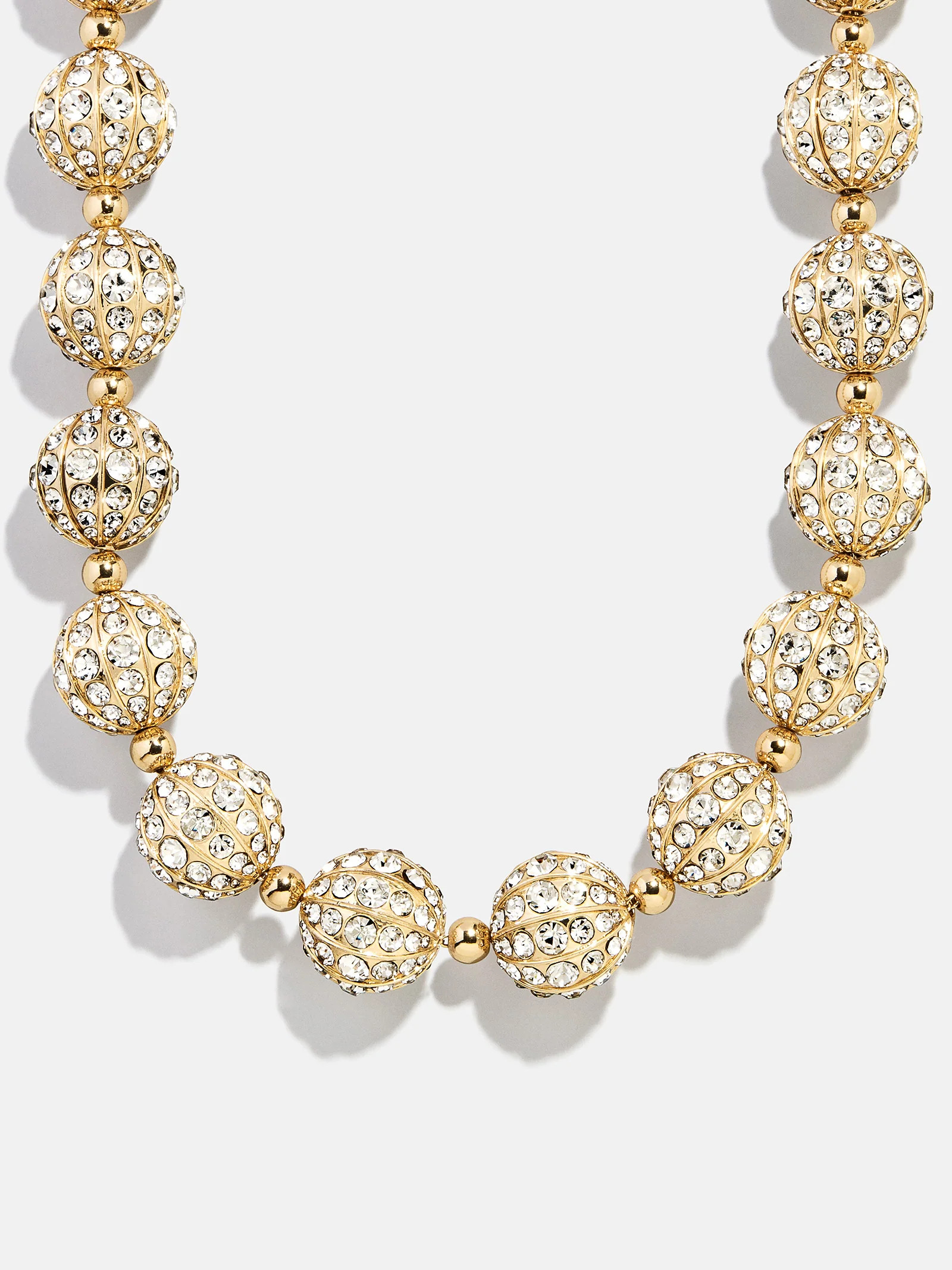 Quinn Collar Necklace - Gold/Pavé | BaubleBar