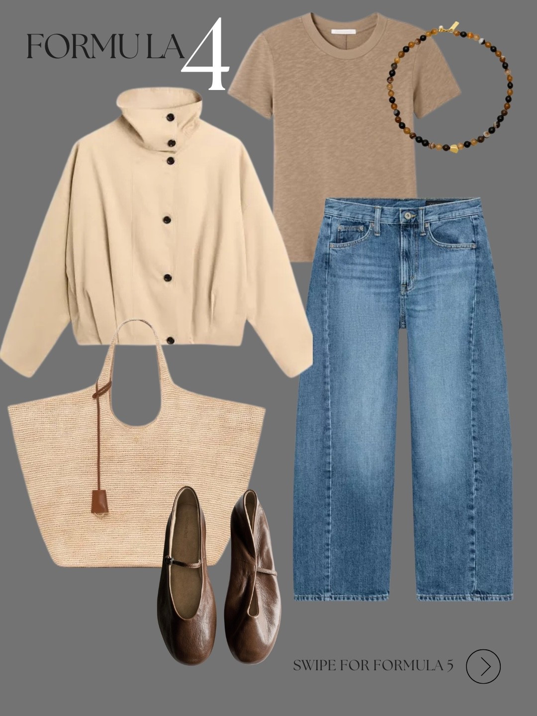 Late summer outfit with short blouson jacket