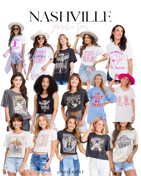 Nashville outfits, Nashville graphic tee, Nashville tee, Nashville crop top, Nashville tank, Nashville graphic tshirt, Nashville outfit idea, country concert

#LTKSeasonal #LTKFind #LTKtravel