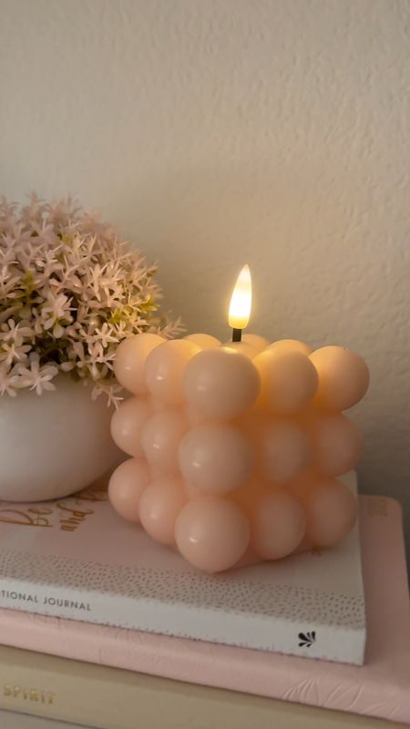 In loveee with my new pink LED bubble candle from Amazon - it’s perfect for my space!  Comes with a remote/timer, too 🕯️

#LTKGiftGuide #LTKfindsunder50 #LTKhome