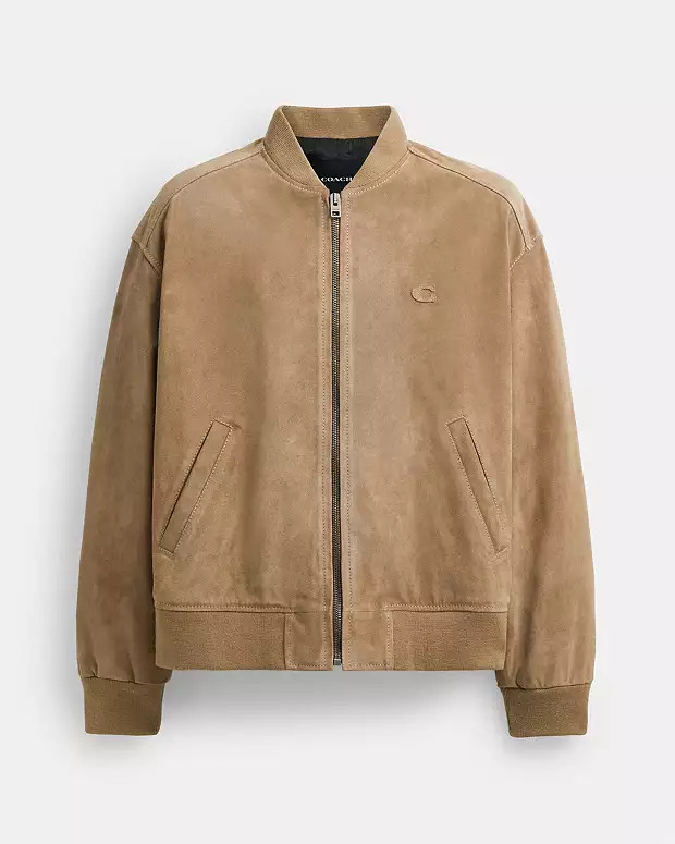 Lightweight Suede Jacket | Coach Outlet US