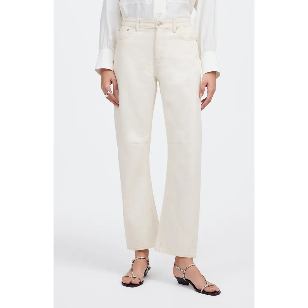 Madewell The Darted Barrel Leg Jeans in Vintage Canvas at Nordstrom, Size 31 | Nordstrom