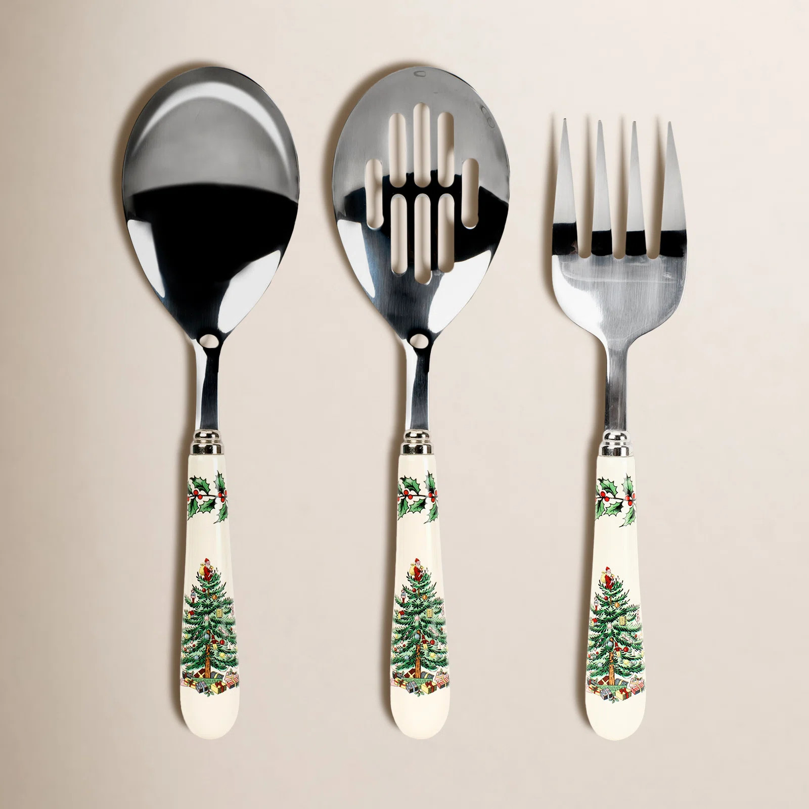 Spode Christmas Tree 3-Pc Cutlery St | Wayfair North America