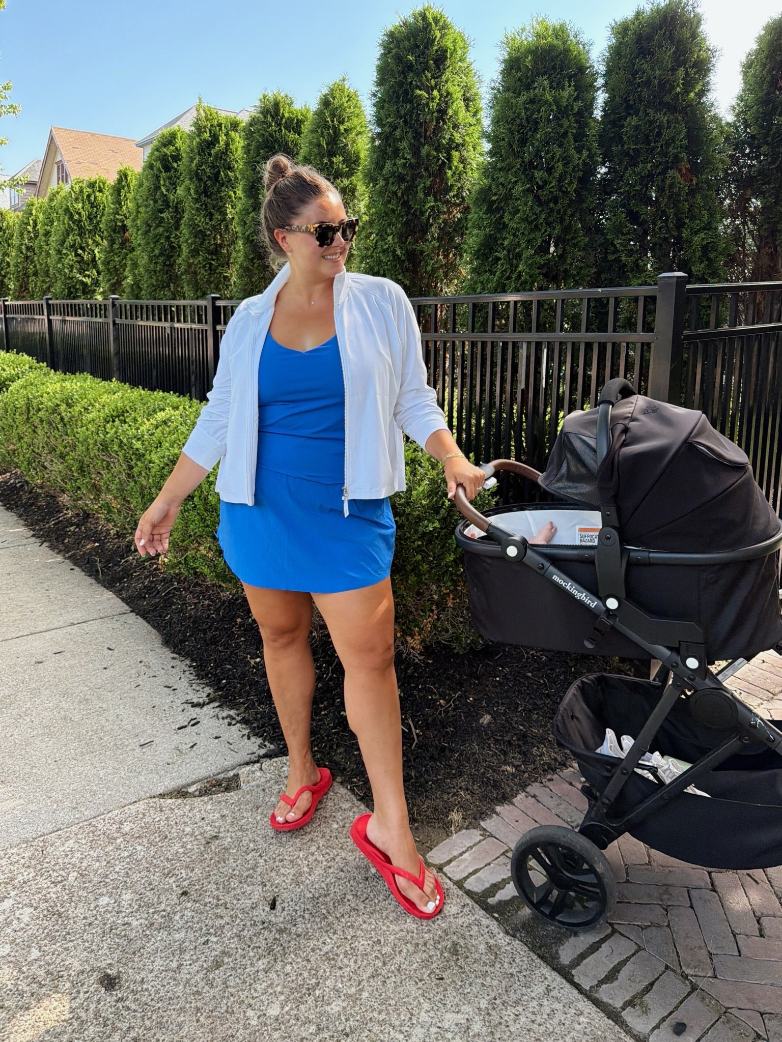 Wearing size 2X in top, XL in zip up, and 1X in skort. Use CARALYN15 on your first order at Spanx!

#LTKootd #LTKActive #LTKMidsize
