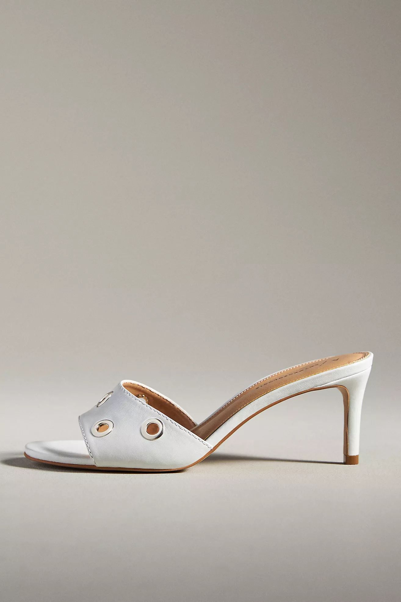 Grommet Kitten-Heel Mules | Anthropologie (US)