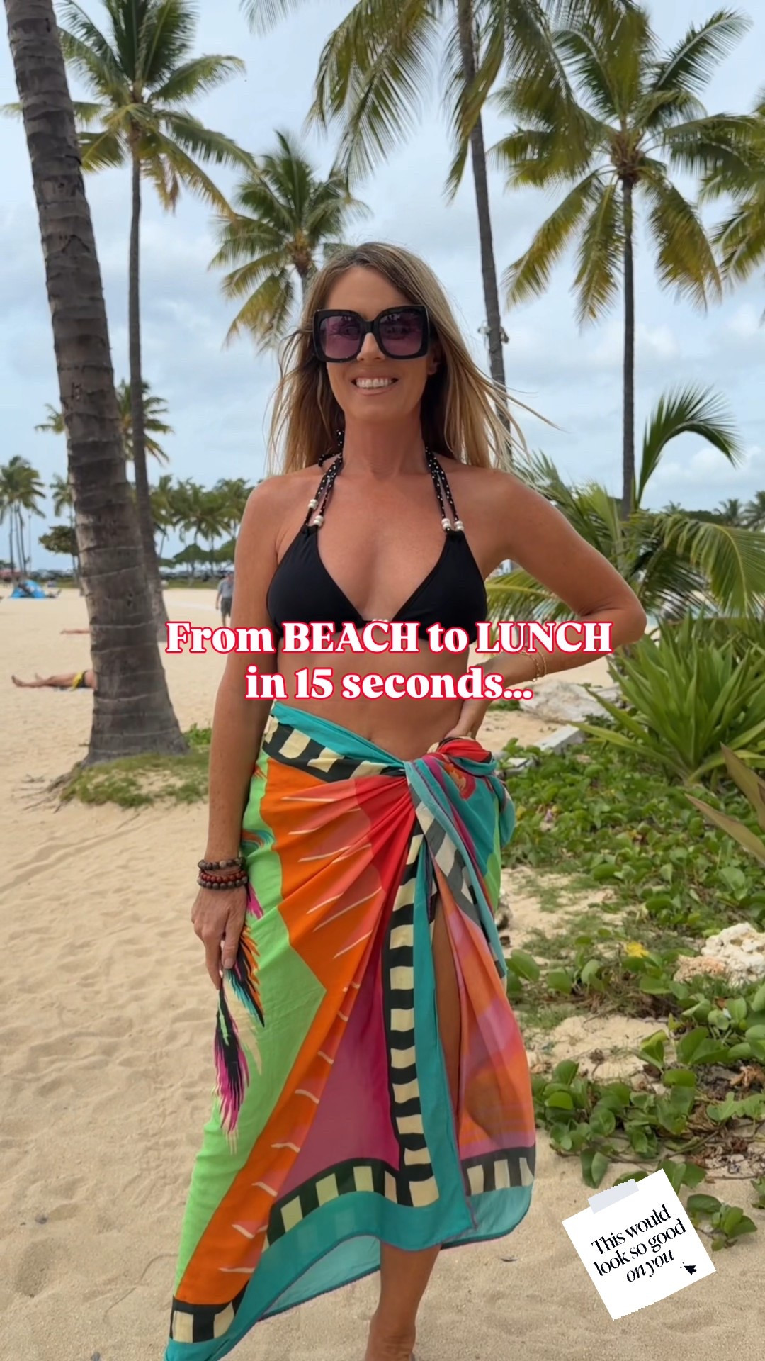 One of my favorite sarongs just got restocked on @Revolve ! Grab it before it sells out again! 

#LTKSeasonal #LTKU #LTKootd