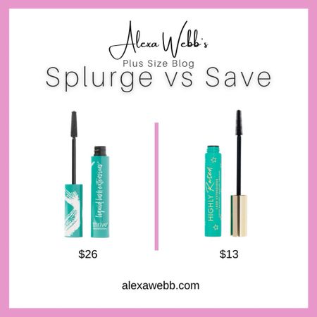 I have tried both of these and they are extremely similar tubing mascaras.  I actually prefer the Milani one.  If you're not familiar, a tubing mascara creates little tiny tubes over your lashes, making it smudge-proof and flake-proof.  No racoon eyes!  It's a great option for summer if you need something that won't look like a mess if you're sweating.  And it washes off with warm water and is much gentler on your lashes than waterproof mascara. Alexa Webb Splurge vs Save

#LTKOver40 #LTKBeauty #LTKFindsUnder50