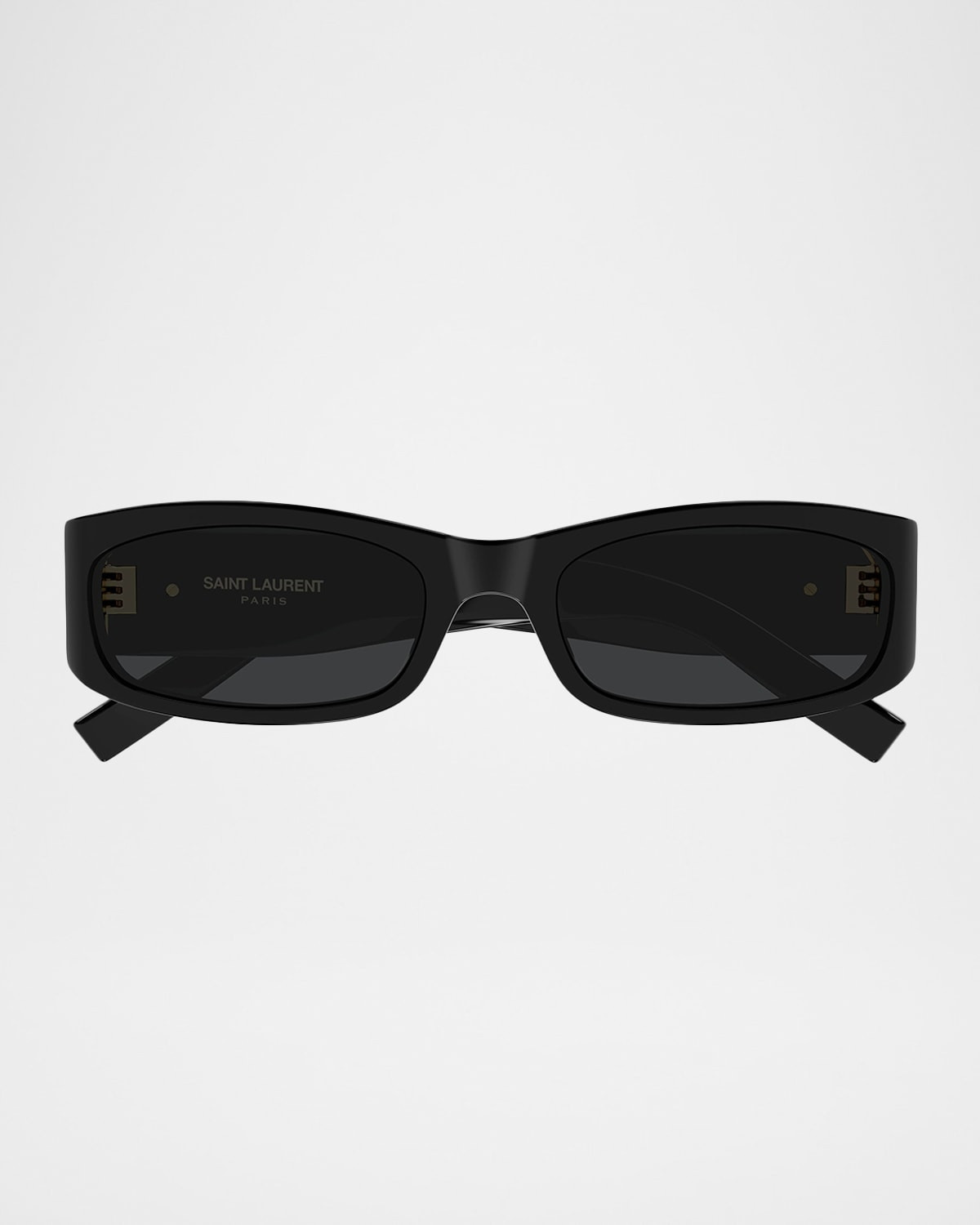 YSL 55mm Acetate Rectangular Sunglasses | Neiman Marcus