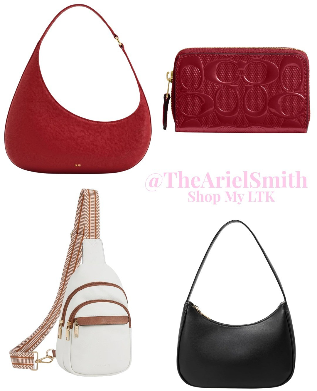 Valentine's Day 💕 is around the corner! Check out Amazon's Top 100+ Purses and Gifts For Her! 😍 1. JW PEI Women's Red Harlee Asymmetrical Shoulder Bag. 2. COACH Womens Boxed Essential Small Zip Around Card Case. 3. BOSTANTEN Small Sling Bag for Women Leather Crossbody Bags Fanny Pack Chest Bag for Travel. 4. Shoulder Bags for Women, Cute Hobo Tote Handbag Mini Clutch Purse with Zipper Closure.  Which purse are you adding to your wishlist or your cart? 👀😍

#LTKgrwm #LTKValentine #LTKootd