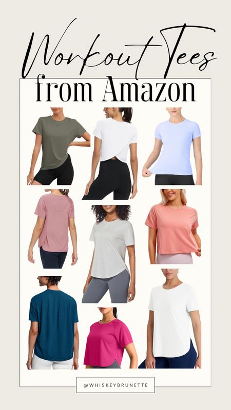 Workout tees and tops from Amazon for summer!!

Athletic Shirts | Athletic Tops | Short Sleeve Tops | Amazon Athletic

#LTKFindsUnder50 #LTKStyleTip #LTKFitness
