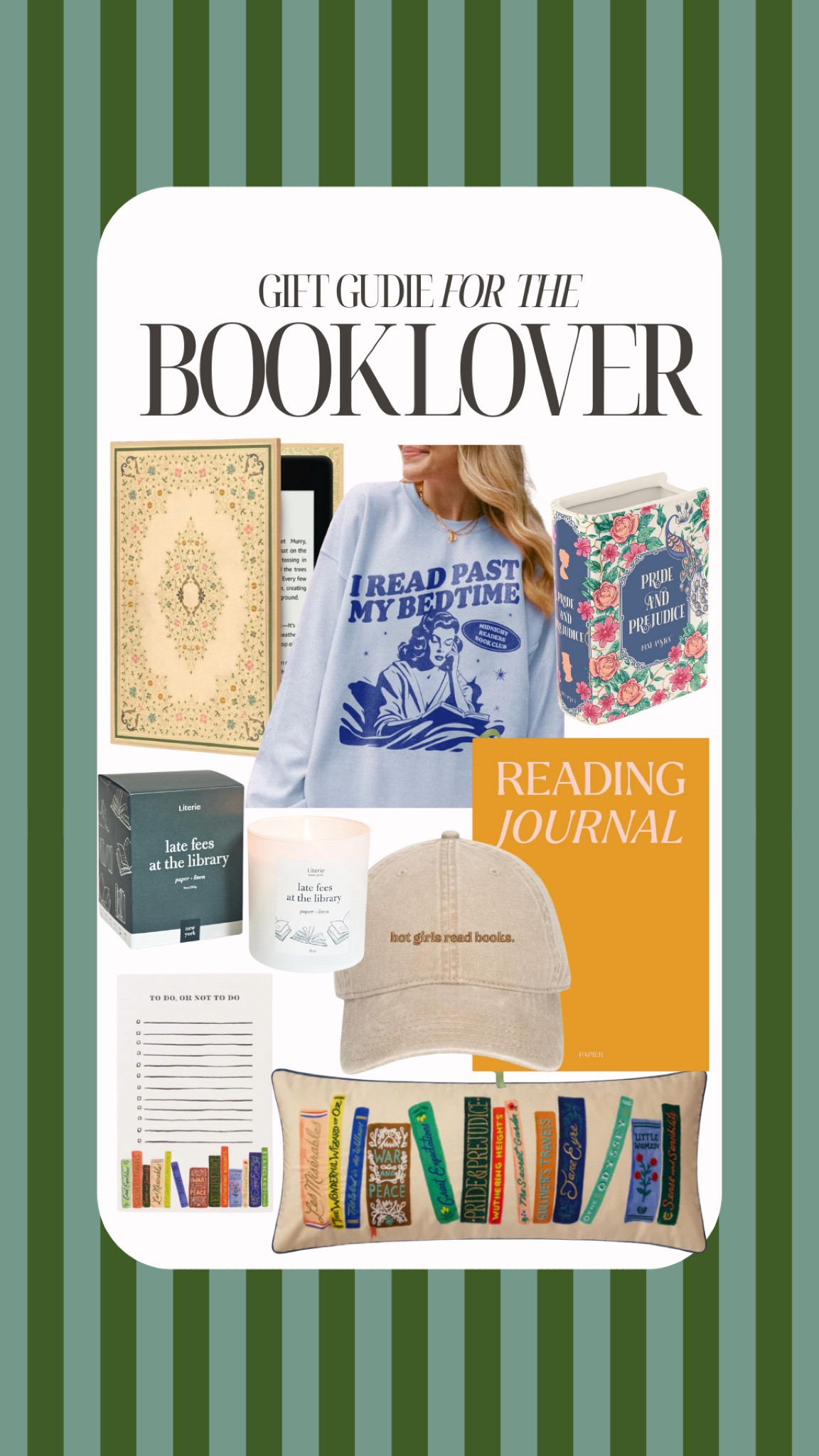Gift ideas for the book lover! 

#LTKSeasonal #LTKGiftGuide #LTKHoliday