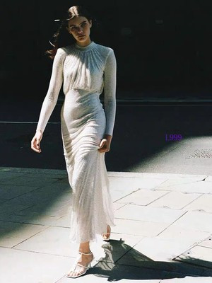 Womens Self-Portrait Autumn Diamond Long Sleeve High Waist Slim Half Skirt Set  | eBay | eBay US