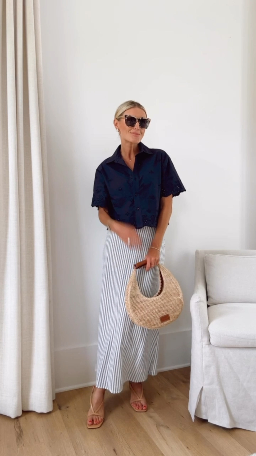 This top & skirt are so affordable! Wearing XS!

Loverly Grey, summer outfit, July 4th outfit inspo, midi skirt 

#LTKSeasonal #LTKSummerEdit