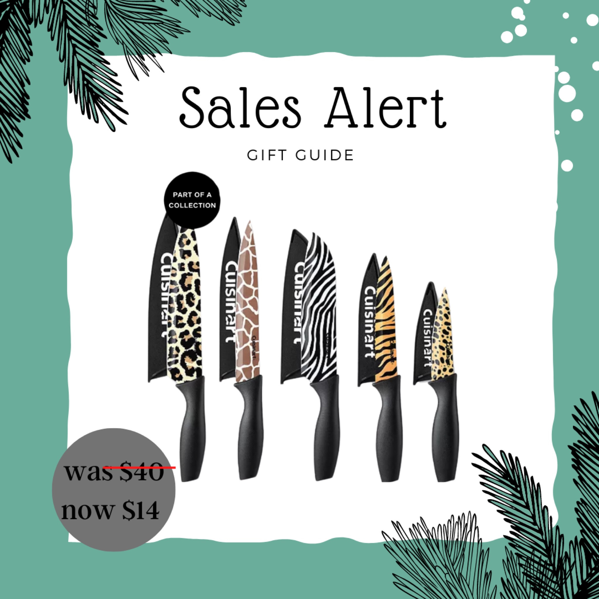 60% off 10pc Cuisinart knife sets during green Monday deal. Limited time deal. Gift guide.

#LTKGiftGuide #LTKhome #LTKHoliday