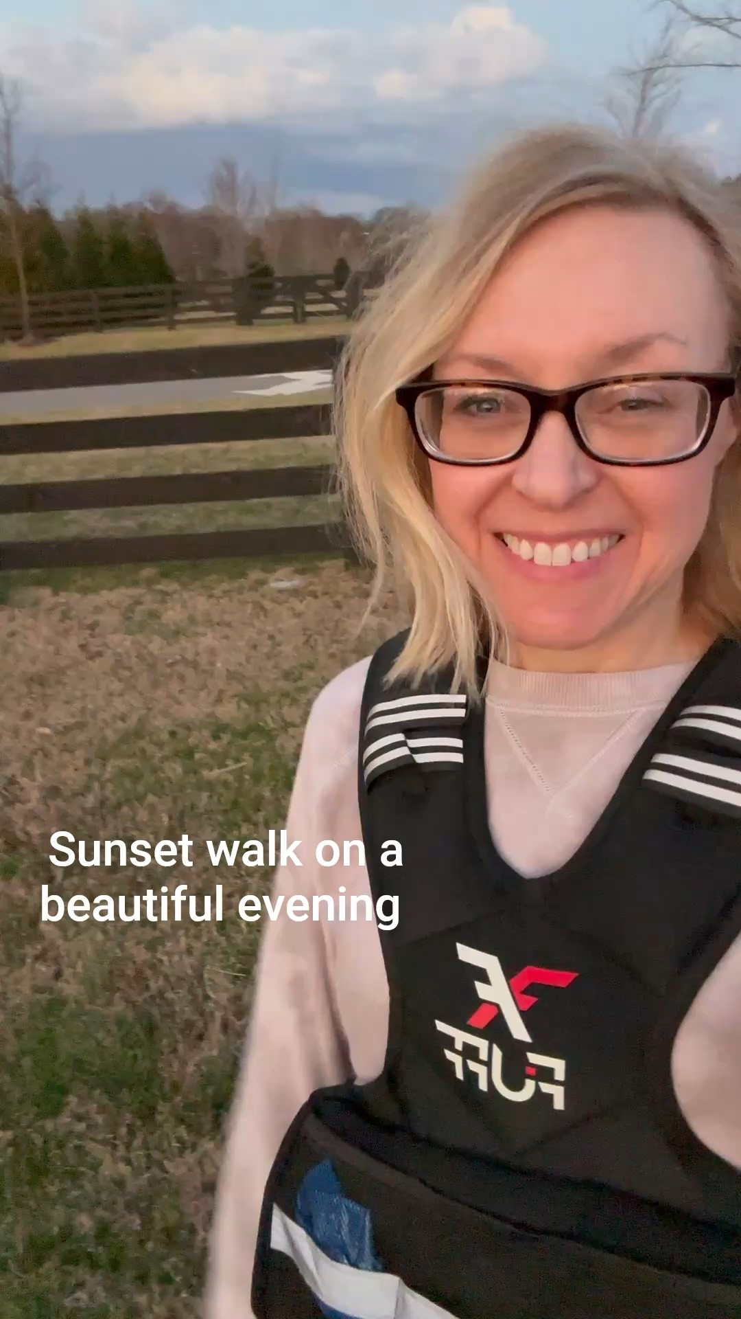 Walking in my weighted vest from Amazon. This one has removable weight 

#LTKMidsize #LTKWatchNow #LTKOver40