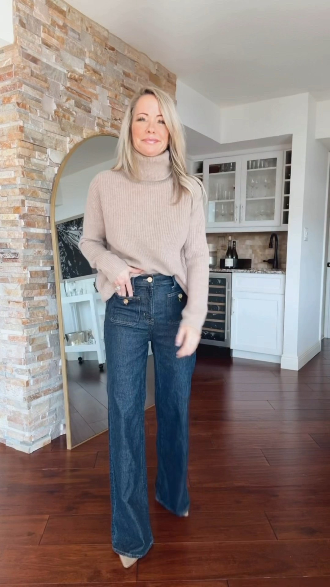 All about this affordable fisherman cashmere sweater!  Runs tts

#LTKOver40 #LTKootd #LTKSeasonal