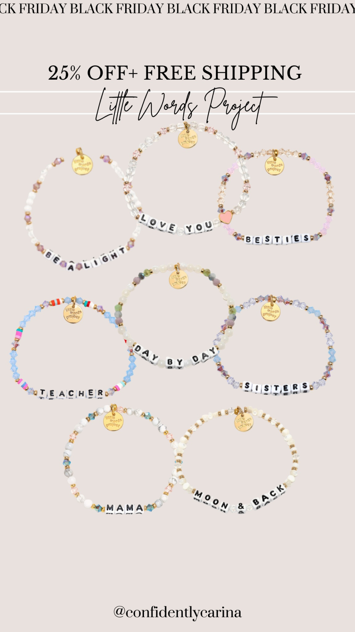 BLACK FRIDAY DEAL!

25% off plus free shipping from Little Words Project🫶🏻 

Such a good stocking stuffer idea!

#LTKGiftGuide #LTKCyberWeek #LTKHoliday