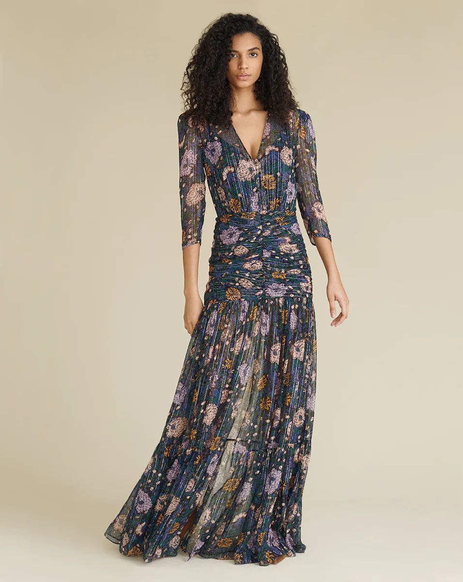 Milja Floral Maxi Dress | Veronica Beard