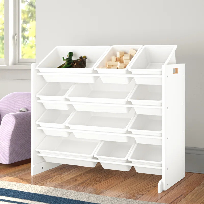 Adamantia Kids Toy Organizer with Bins | Wayfair North America