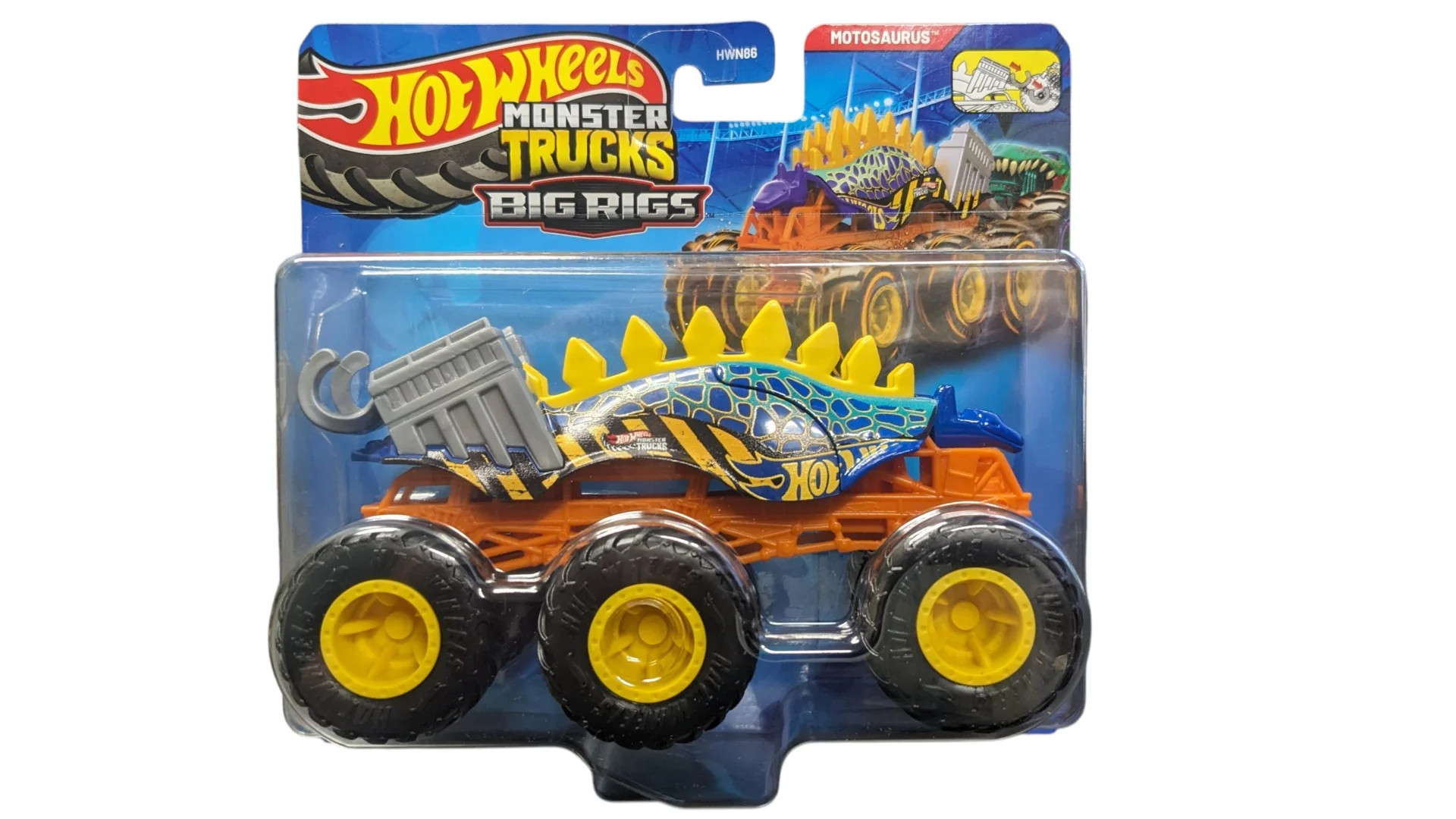 Hot Wheels Monster Truck Big Rigs Motosaurus - Walmart.com | Walmart (US)