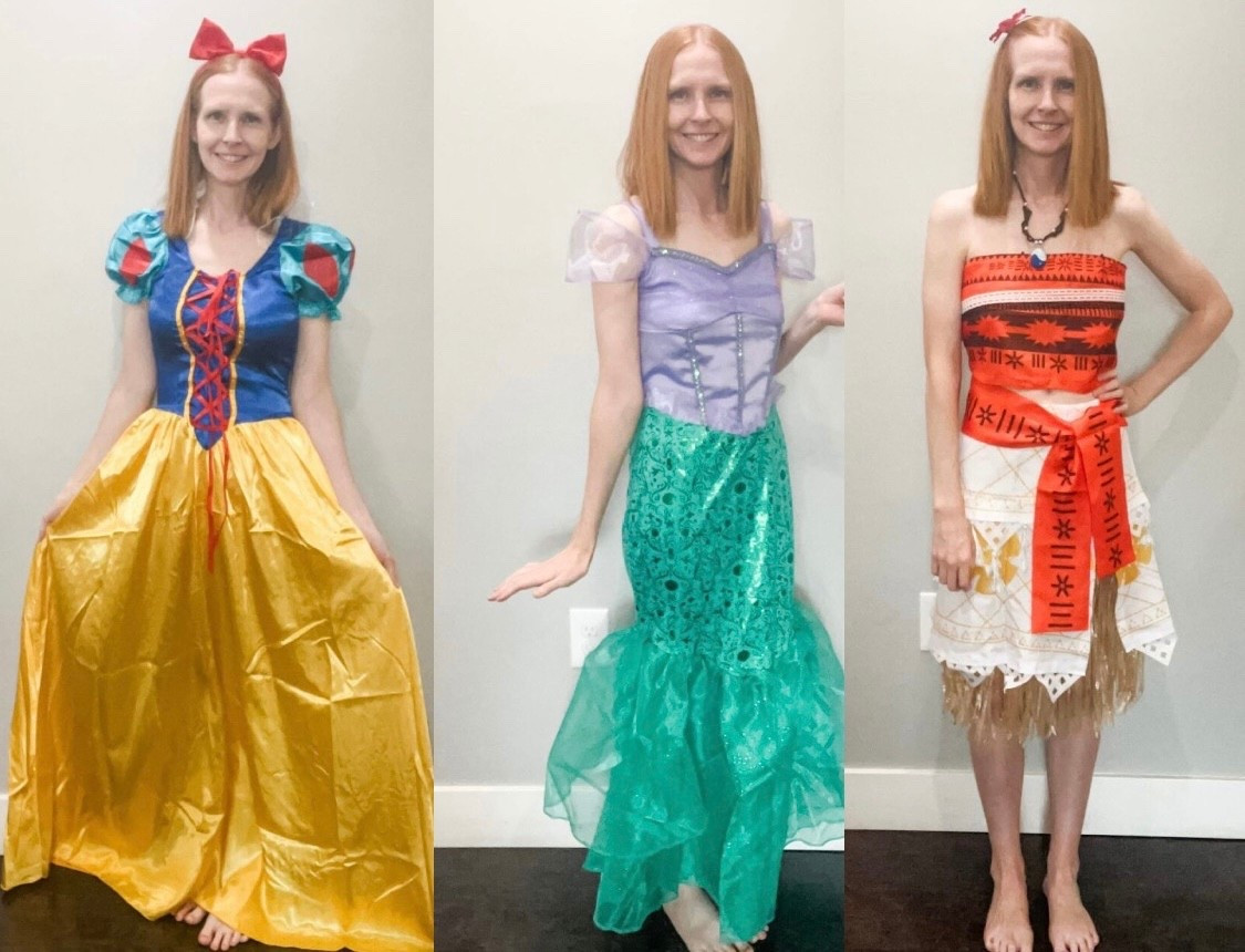 I’m wearing size small in all of the costumes. 

Disney princess costumes for women, Disney costumes, Disney Halloween costumes, Moana costume, Snow White costume, Ariel costume  

#LTKTravel #LTKSeasonal #LTKStyleTip