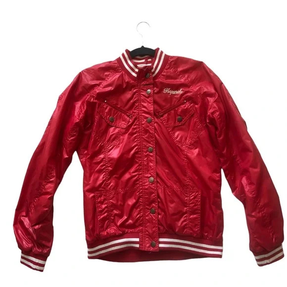 Red Women’s Kaporal Varsity Jacket | Poshmark