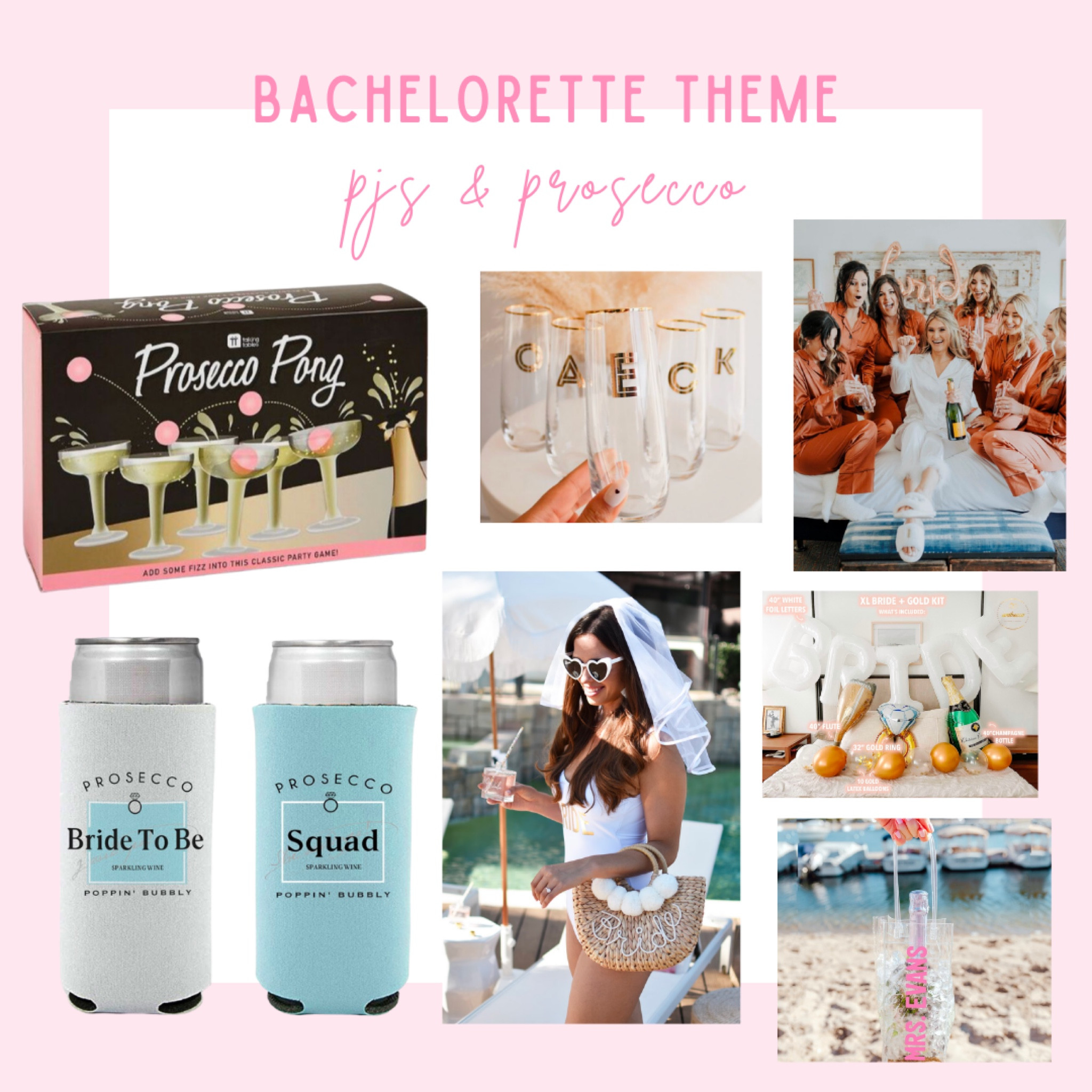 PJs & Prosecco 🧖‍♀️

Bachelorette theme tags - bachelorette party theme, bachelorette party decor, bachelorette party inspo, bachelorette weekend, bachelorette trip, bachelorette party theme, bachelorette itinerary, bachelorette party favors, bachelorette gifts

#LTKunder50 #LTKwedding #LTKFind