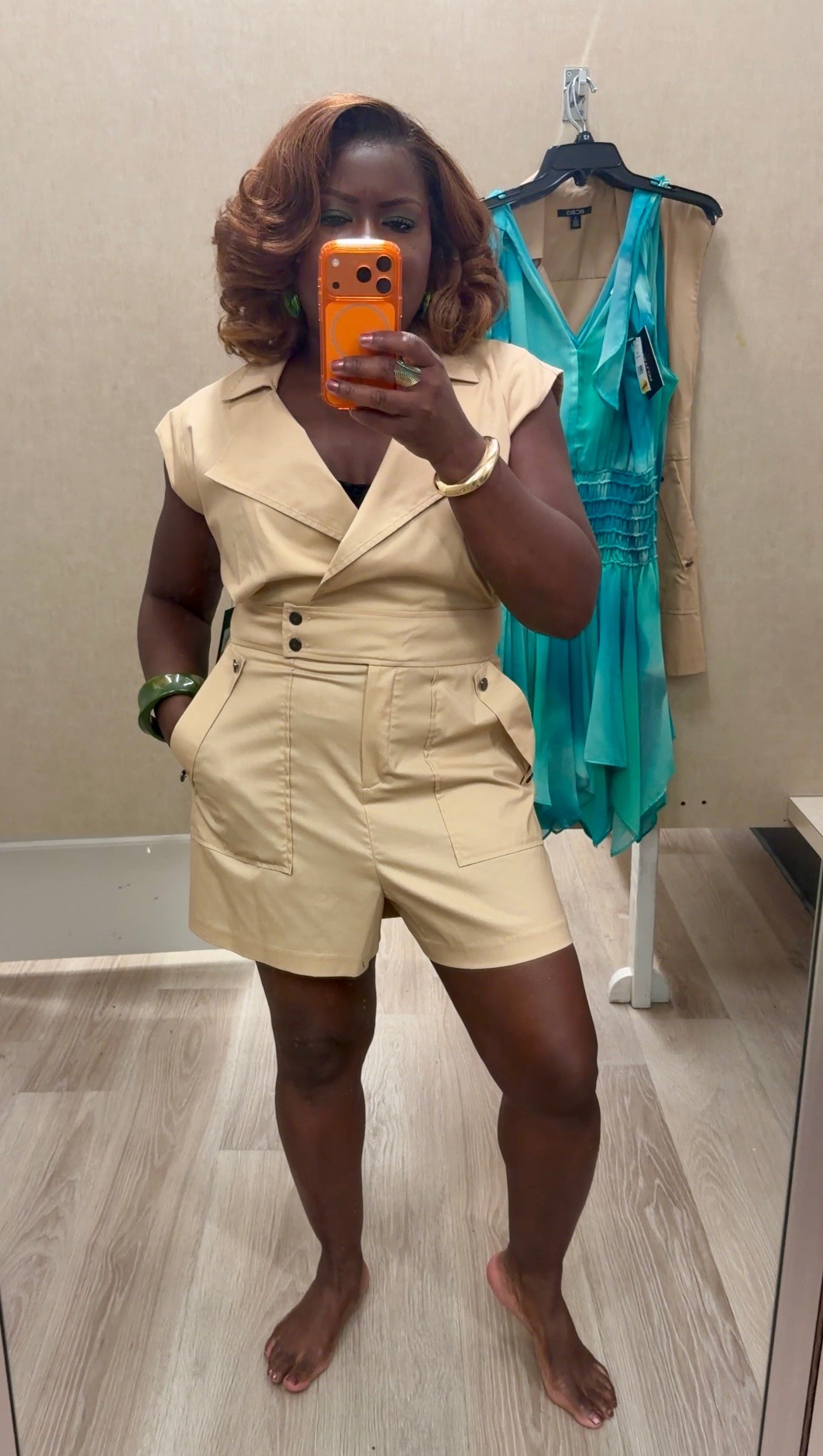 BCBG Romper from Macy’s and I am wearing a size 12 in this.

#LTKmomlife #LTKootd