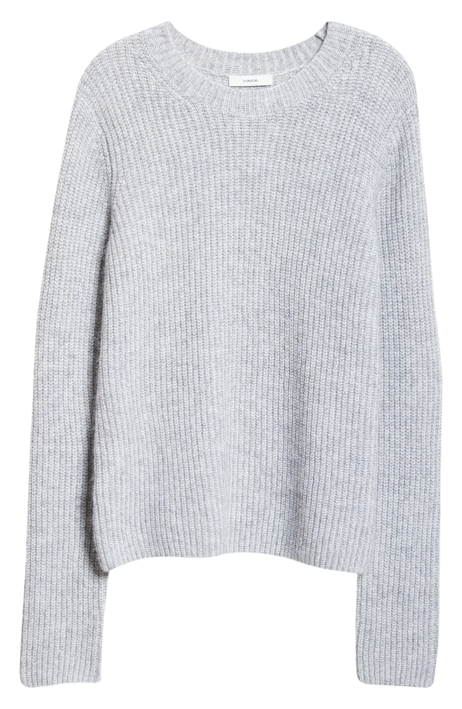 Vince Mélange Shaker Stitch Pullover Sweater | Nordstrom | Nordstrom